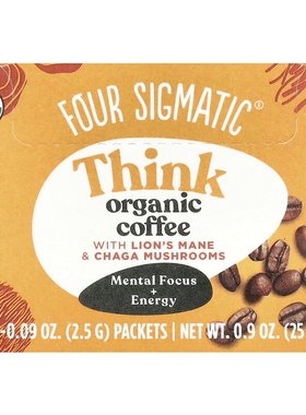 香港直发Four Sigmatic猴头菇咖啡粉速溶热水冲泡10包