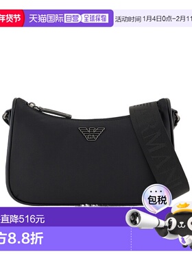 香港直邮Emporio Armani 拉链 Hobo 单肩包 EM001808AF13454