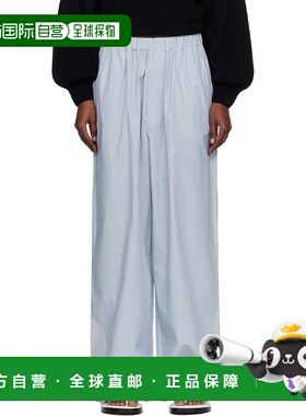 1h可退 香港直邮潮奢 Baserange 女士 蓝色 Claude 长裤 PACL