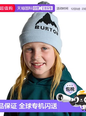 日本直邮Burton 儿童可回收 Trope 针织帽 [23462102401]
