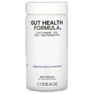 香港直发CODEAGE含益生菌促进肠道健康180粒补充消化胶囊谷氨酰胺