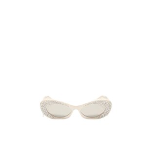 VALENTINO 女士眼镜 50VLS178E7FP SS2025 白色 猫眼太阳镜