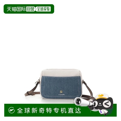 1h可退 日本直邮& chouette女士牛仔拼接设计单肩包 004825101402