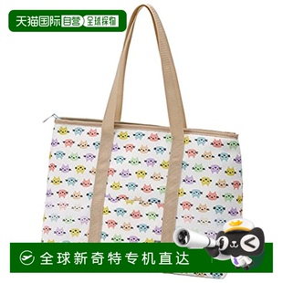KCWB1 日本直邮斯凯达 长37高28宽18cm 防水手提包 彩色猫咪