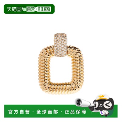 1h可退 香港直邮SELF-PORTRAIT 女士耳饰 AW25603EGD AW2025 金色