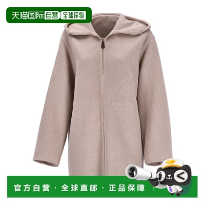 香港直邮Loro Piana 连帽大衣 FAQ1649羊绒