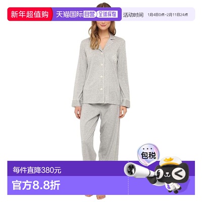 1h可退 香港直邮Lauren Ralph Lauren 女士 Hammond Knits 睡衣套