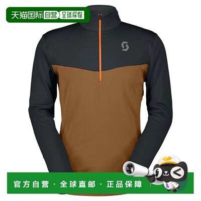 香港直邮SCOTT Defined Light 半拉链 中性户外抓绒衣