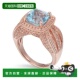 Suzy 蓝色 Levian 6.04 自营 蓝色托帕石戒指 纯银 TCW 美国奥