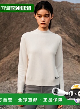 香港直邮A.P.C. 女士针织衫 WVBDKF23373AAD CO 白色 长袖毛衣