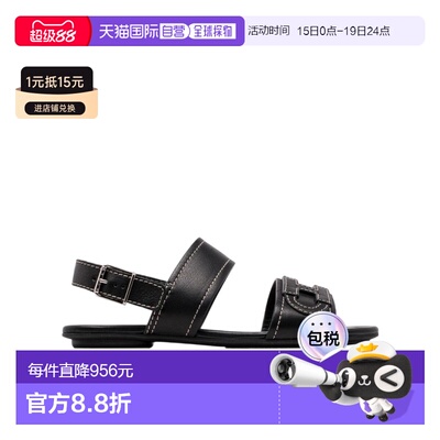 1h可退 香港直邮Hogan 搭扣凉鞋 HXW6850GC30KXT