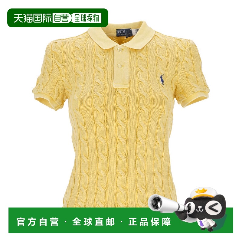 香港直邮POLO RALPH LAUREN 女士针织衫 211943010004 CO 黄色