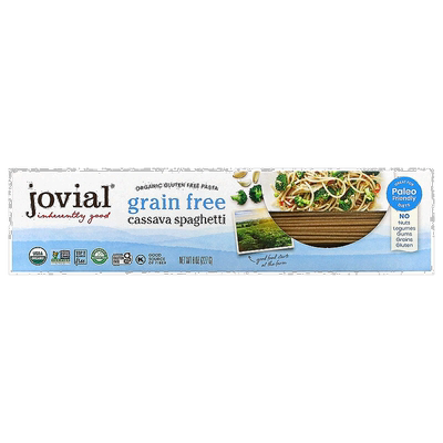 香港直邮Jovial,有机无谷物木薯意面，8 盎司（227 克）