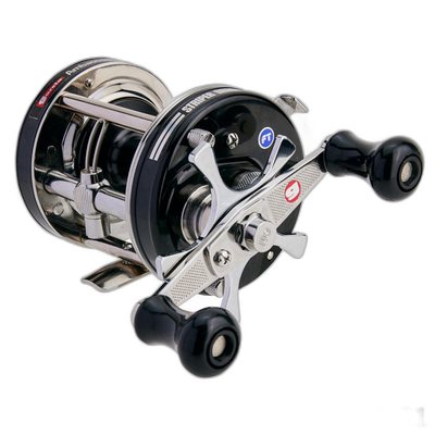 日本直邮Abu Garcia 大使 6501 Striper 黑色左手柄 24 年模型船