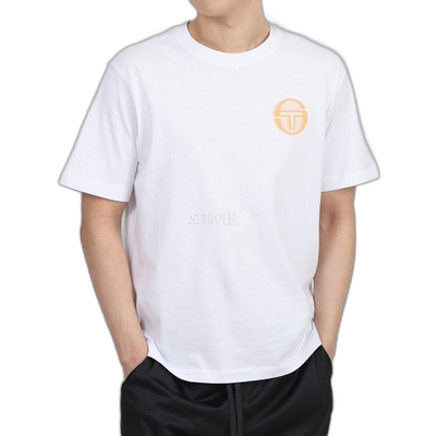 韩国直邮Sergio Tacchini 腾达T恤（STS24M50819-亮白/橘子） 顶