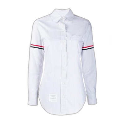 香港直邮THOM BROWNE 女士衬衫 FLL019E00098035 SS2026 灰色