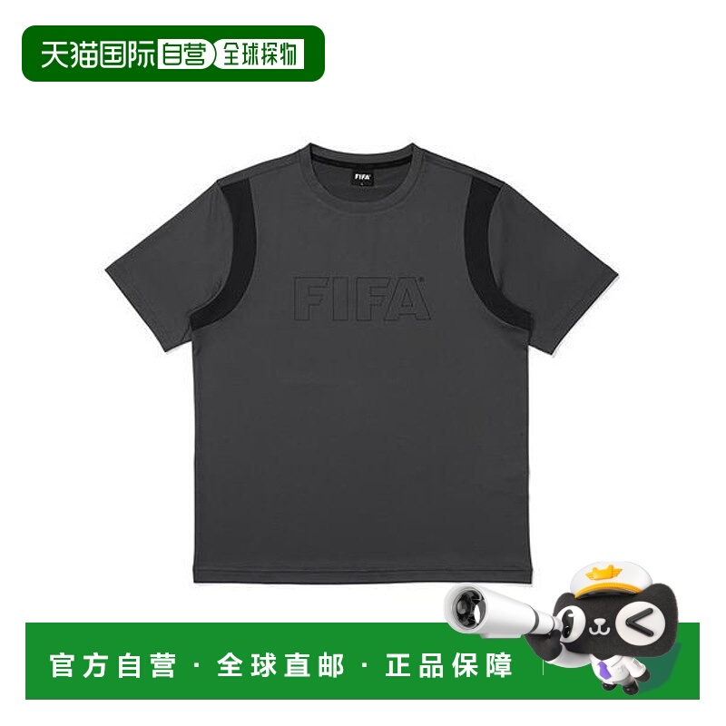 韩国直邮FIFA 1904 深灰色防寒短袖T恤 FF32TH21U 150 N_P3615096