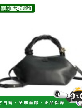 香港直邮GANNI 女士单肩包 A5241099 CO 黑色 BORSA 