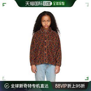 ERL 女童橙色 Floral 香港直邮潮奢 儿童衬衫 童装