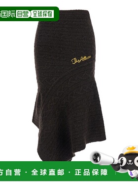 香港直邮The Attico 女士 Attico 絞花針織中長裙 251WCS00284KWW