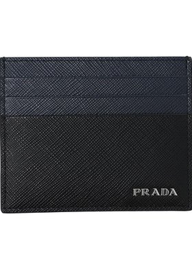 日本直邮PRADA 卡片夹 黑色 男士 2mc025 2fpj f0g52