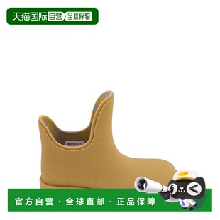 1h可退 香港直邮潮奢 Burberry 巴宝莉 男士 圓頭一腳蹬踝靴 8074