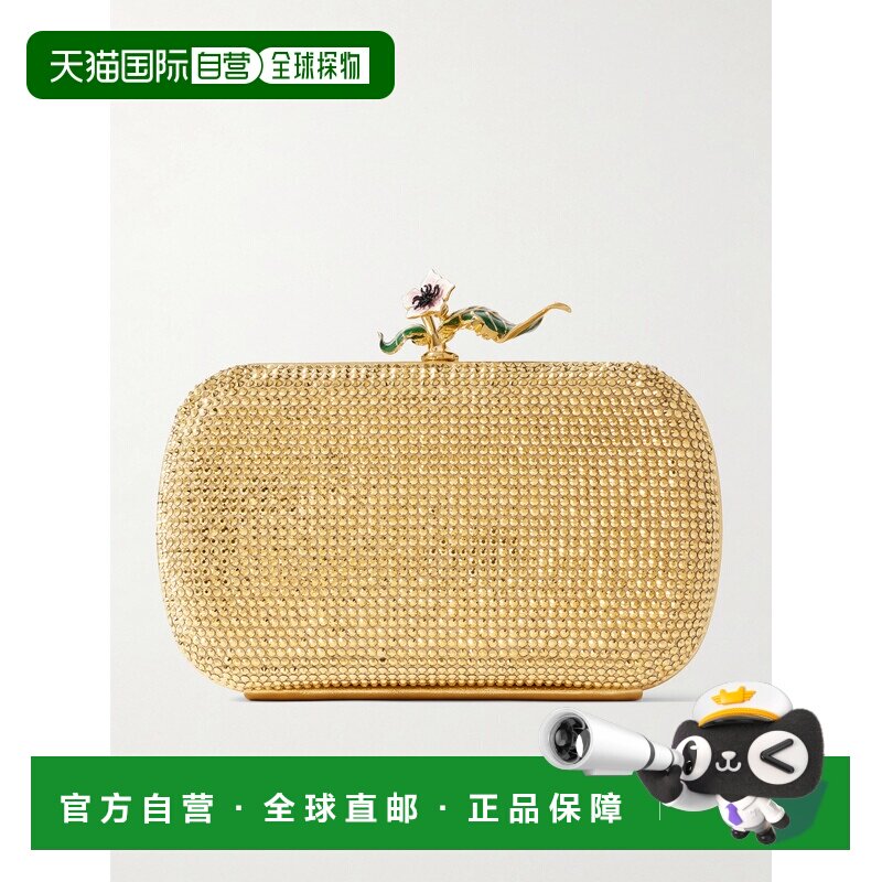 美国直邮Bottega Veneta 葆蝶家 女士 打结精饰金属感皮革手包 84