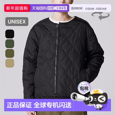 日本直邮TAION 双面圆领羽绒服男女通用TAION-R104BML-1外套羽绒