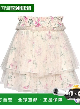 自营 baby sara婴儿|幼儿|小女孩Cottagecore花网裙-象牙色多色