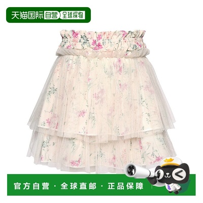 自营 baby sara婴儿|幼儿|小女孩Cottagecore花网裙-象牙色多色