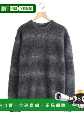 1h可退 日本直邮crepuscule男装 莫代尔混纺 宽松针织衫 半透明网