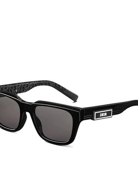 欧洲直邮Dior迪奥男女同款眼镜黑色冷酷板材框架大镜片舒适墨镜