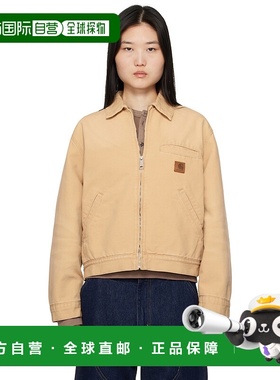 1h可退 香港直邮潮奢 CARHARTT WIP 女士 黄褐色 Dayton 夹克 I03