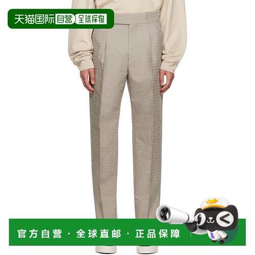 1h可退 香港直邮潮奢 essentials fear of god 男士 灰褐色 Taper