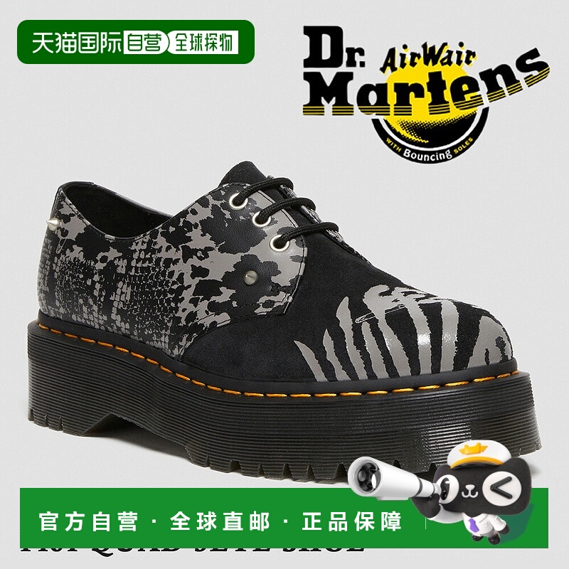 日本直邮Dr. Martens 店 女士 1461 QUAD 3EYE SHOE 四三孔鞋 276