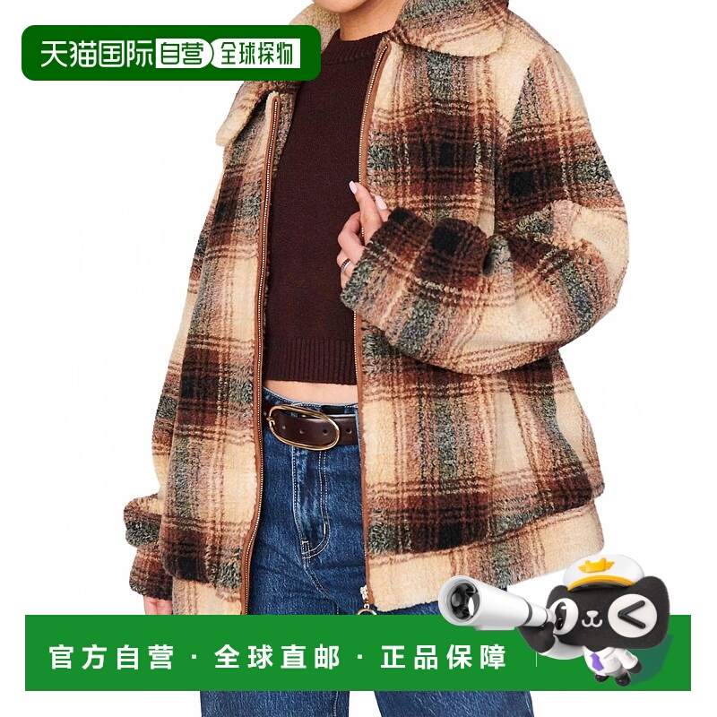 自营show me your mumuHunter Jacket In Plaid - plaid 美国奥莱