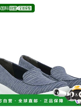 自营Bzees Get Movin Sneakers Navy Slip On Comfort Casual Sho