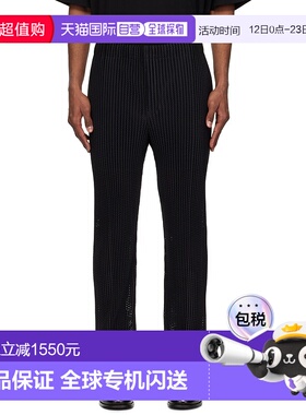 1h可退 香港直邮潮奢 Homme Plisse Issey Miyake 男士 黑色 Oute