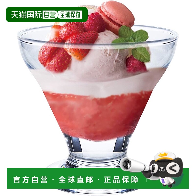 【日本直邮】东洋佐佐木玻璃甜点杯 170ml 日本制造 36202HS