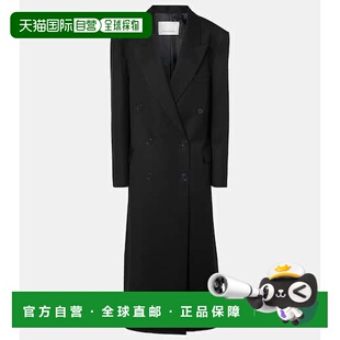 1h可退 香港直邮The Frankie Shop 女士 Jane 大衣 black黑色 舒