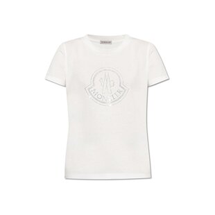 女士T恤 短袖 K20938C0001389AB2033 白色 T恤 MONCLER