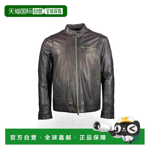 欧洲直邮PEUTEREY 男士皮衣 PEU541299011855NER 【付后1h可退】