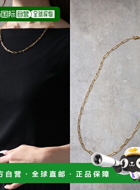 日本直邮TOM WOOD 项链金色20.5英寸100072男女通用925银