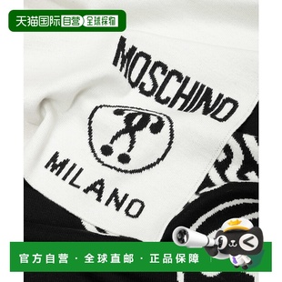 围巾 男士 50055M5145001 AW2021 1h可退 白色 香港直邮MOSCHINO