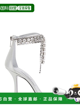 1h可退 香港直邮潮奢 Jimmy Choo 周仰杰 女士 'Crystal' Rhinest