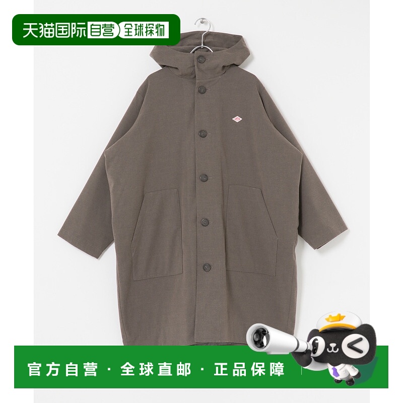 1h可退 日本直邮Danton 女士宽松连帽外套 双口袋设计 DWA7DTA052