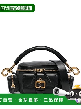 香港直邮CHLOÉ 女士单肩包 CHC24AS534N83001 SS2025 黑色 Should