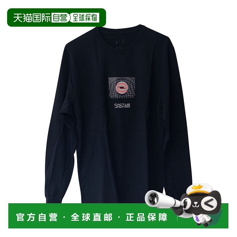 自营Nike x CACT.US CORP Long Sleeve T-shirt in Black Cotton