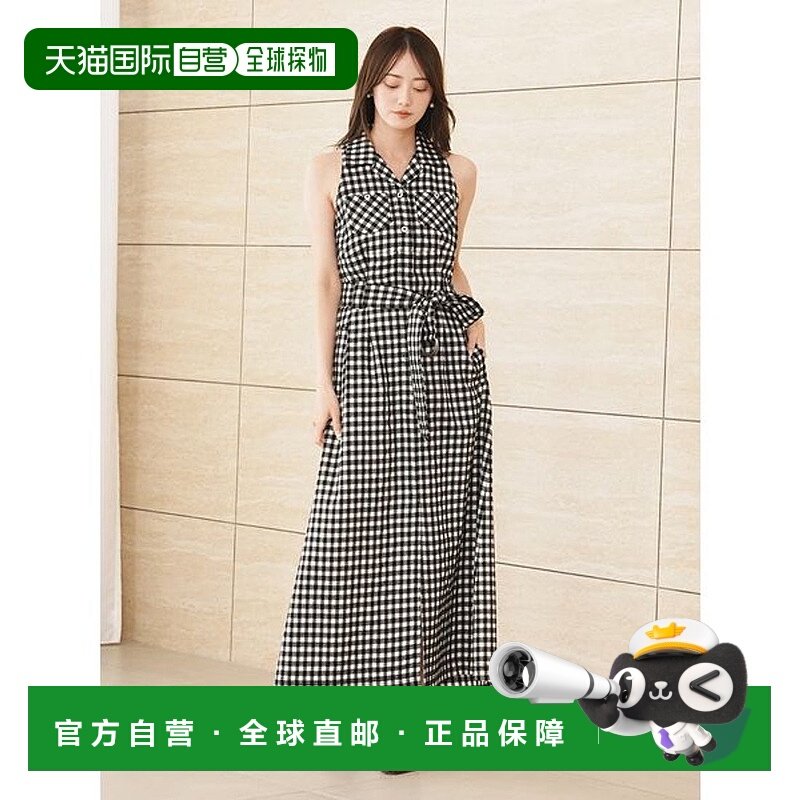 日本直邮SNIDEL 狩猎细节连衣裙 [SN1728EW045257]