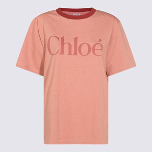 CHLOÉ 女士T恤 CH25AJH201736B1 AW2025 花色 OVER TEE LOGO